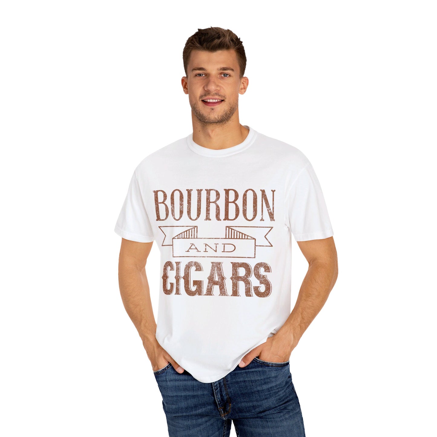 Bourbon And Cigars Comfort Colors 1717