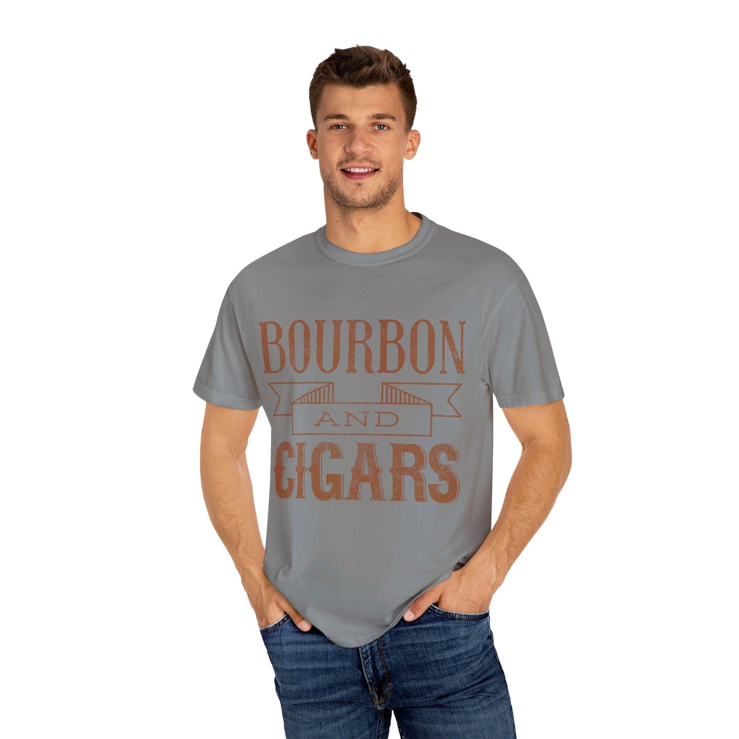 Bourbon And Cigars Comfort Colors 1717