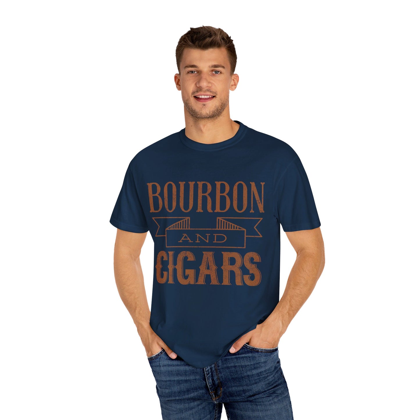Bourbon And Cigars Comfort Colors 1717
