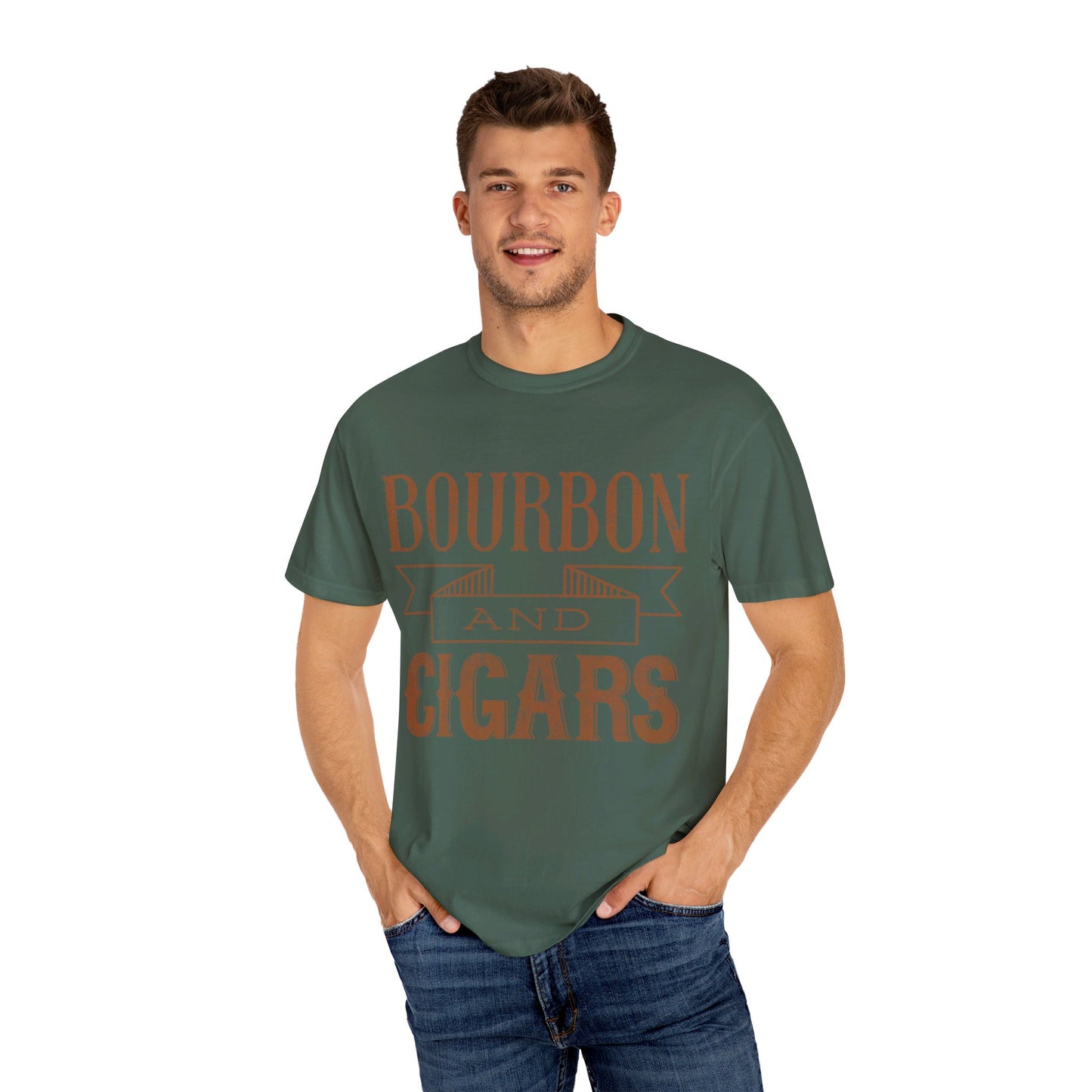 Bourbon And Cigars Comfort Colors 1717