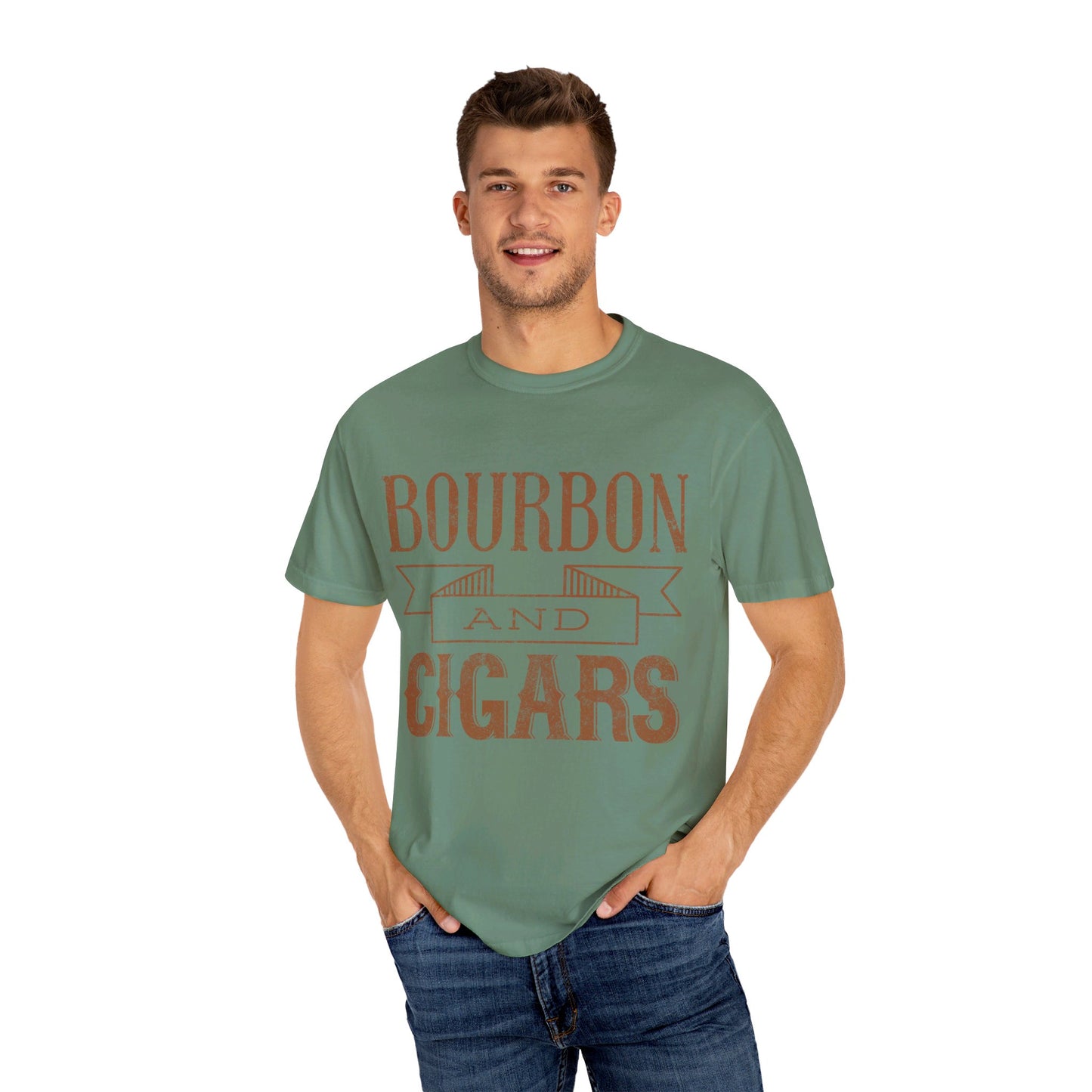 Bourbon And Cigars Comfort Colors 1717