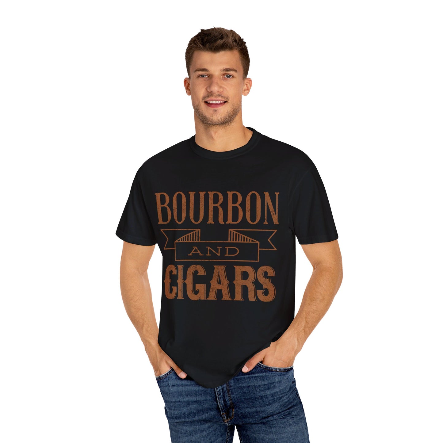 Bourbon And Cigars Comfort Colors 1717