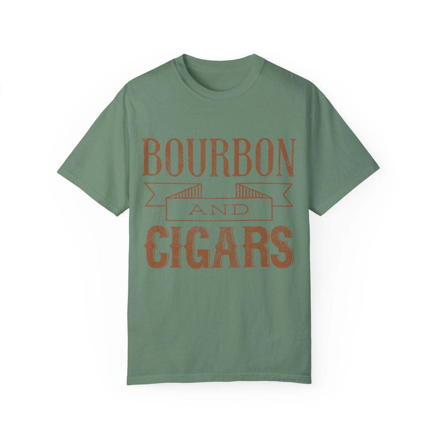 Bourbon And Cigars Comfort Colors 1717