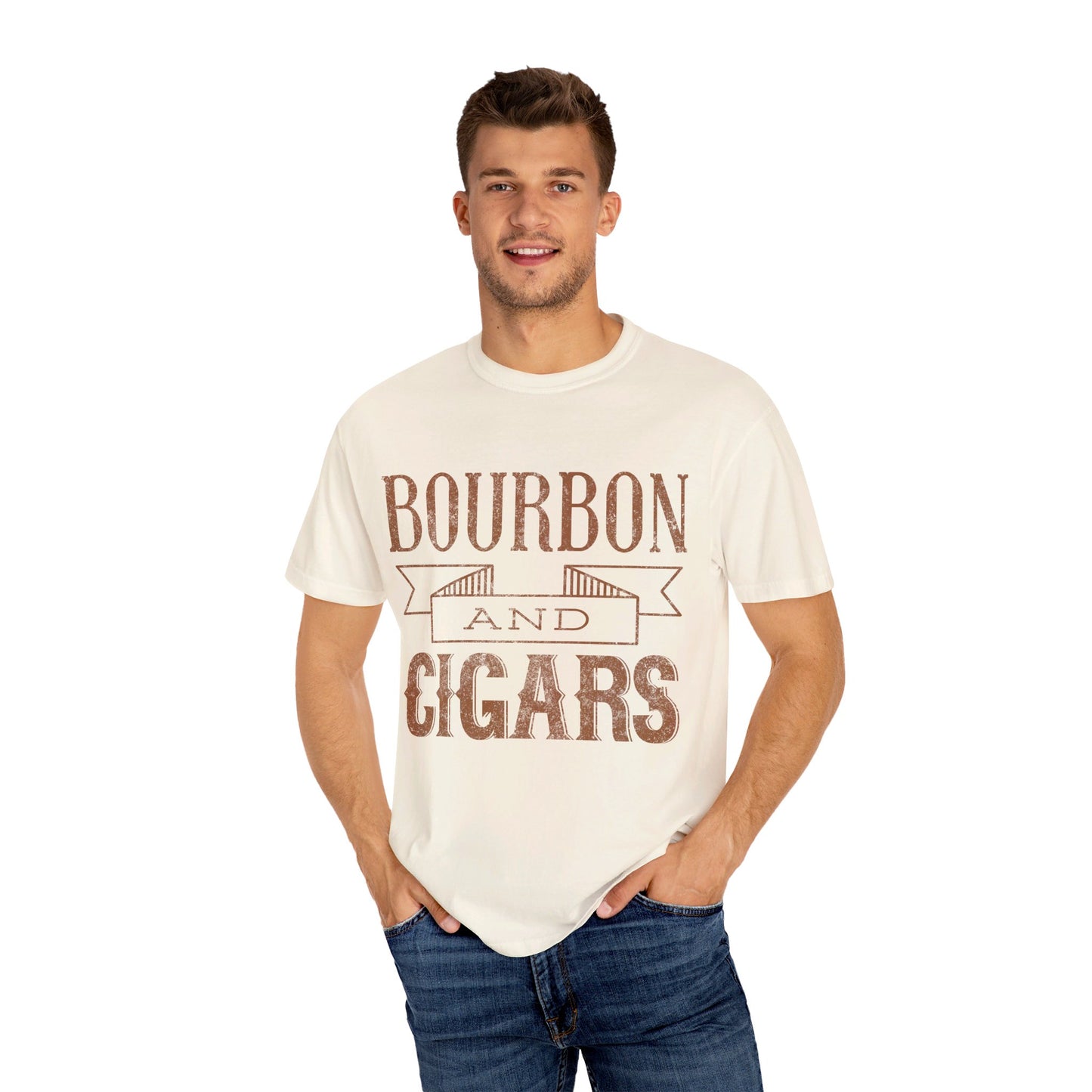 Bourbon And Cigars Comfort Colors 1717
