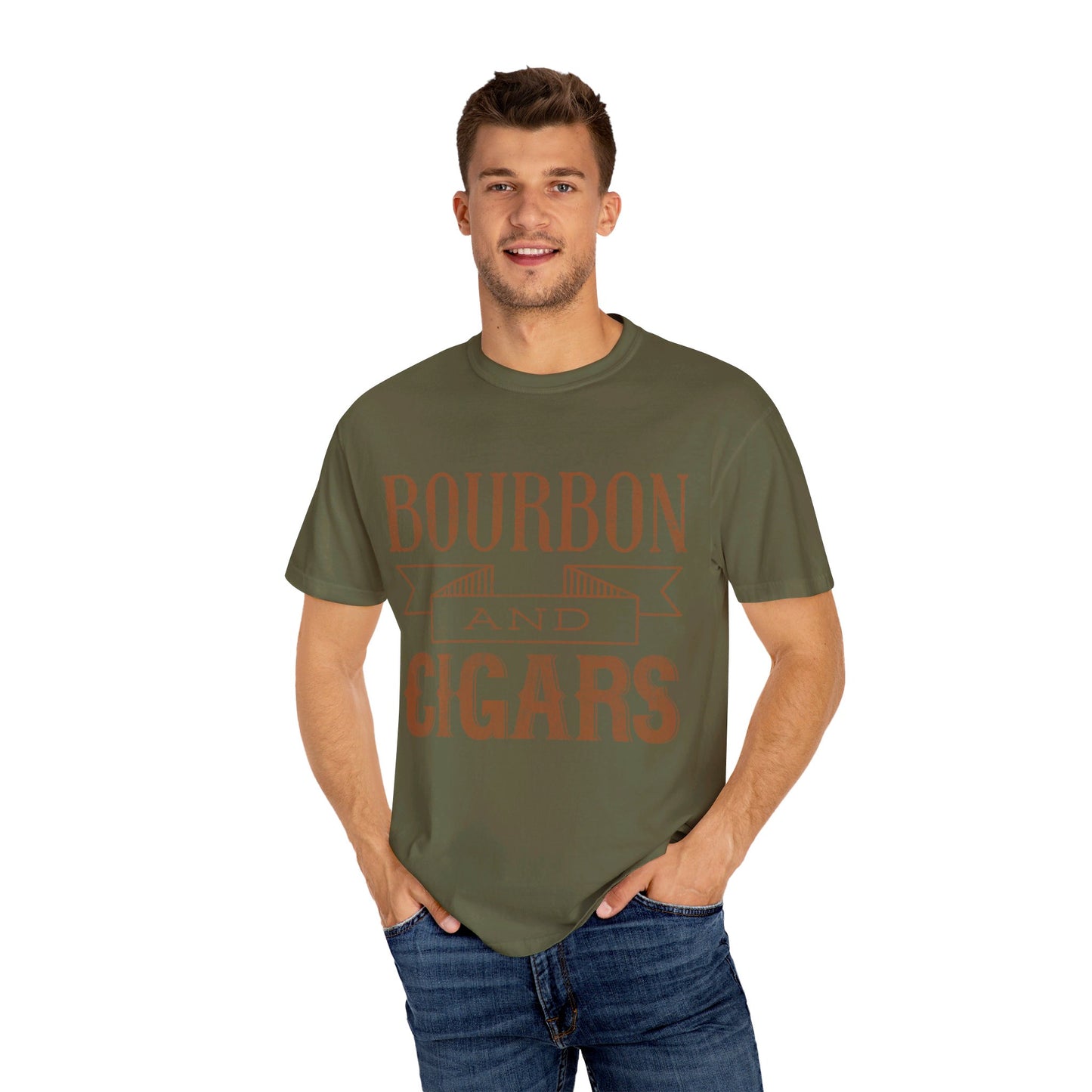 Bourbon And Cigars Comfort Colors 1717